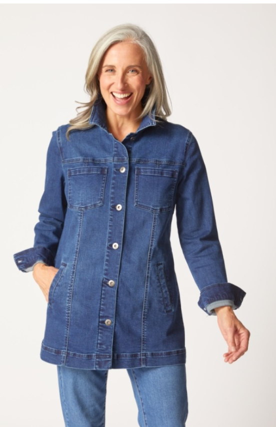 Habitat Womens Stretch Denim Boyfriend Jacket