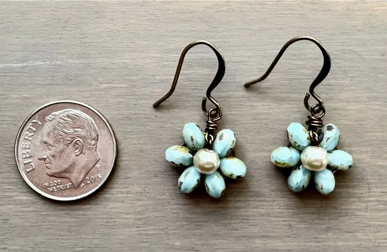 Twist Style Beach Bloom Earrings