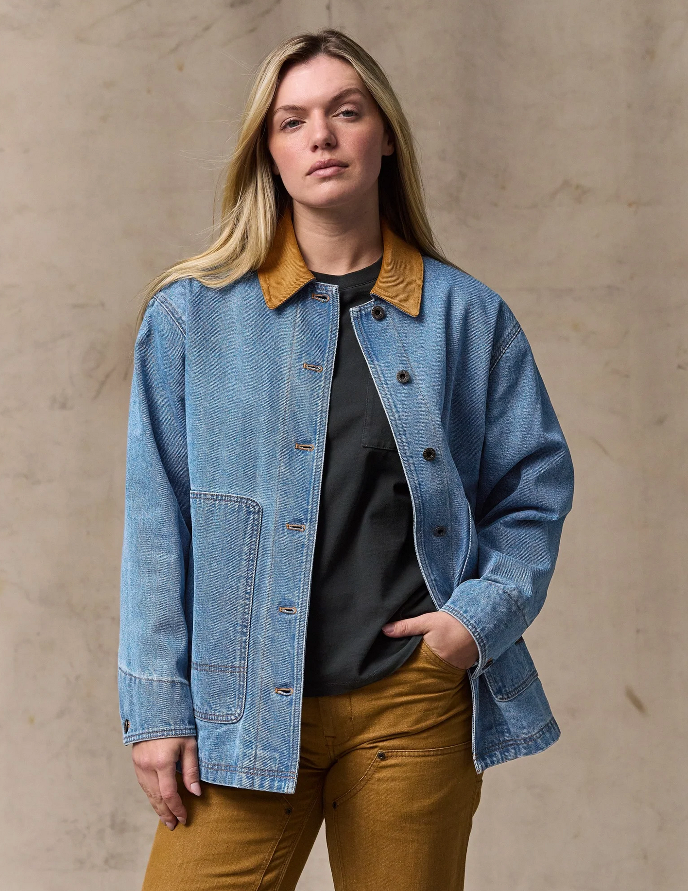 Filson Womens 11 -oz Denim Barn Coat