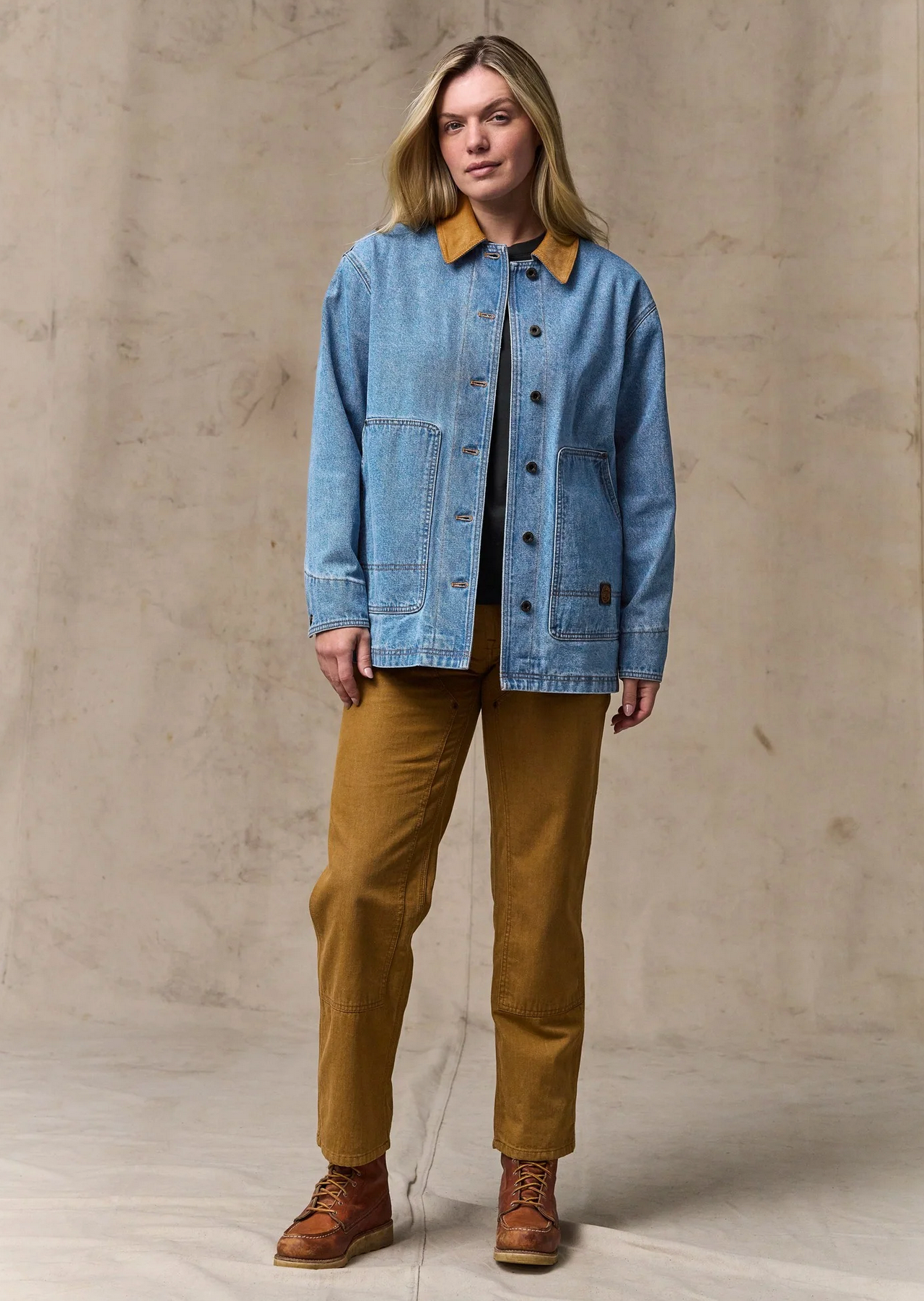 Filson Womens 11 -oz Denim Barn Coat