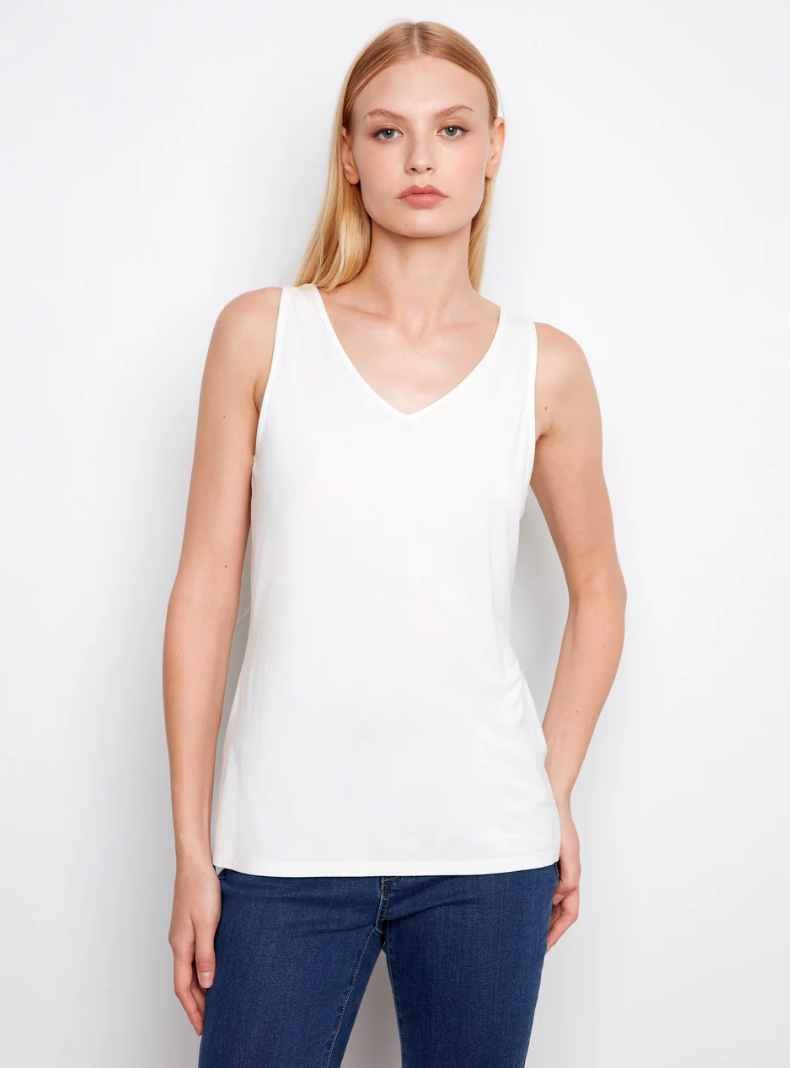 Charlie B Womens Reversible Bamboo Tank