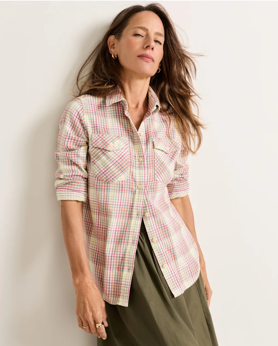 Pendleton Womens Riley Plaid Flannel Shirt