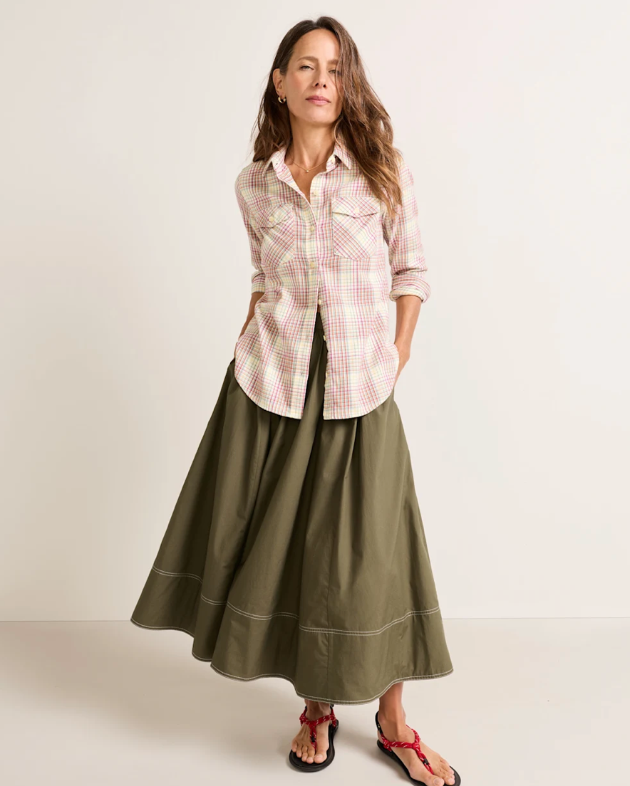 Pendleton Womens Riley Plaid Flannel Shirt