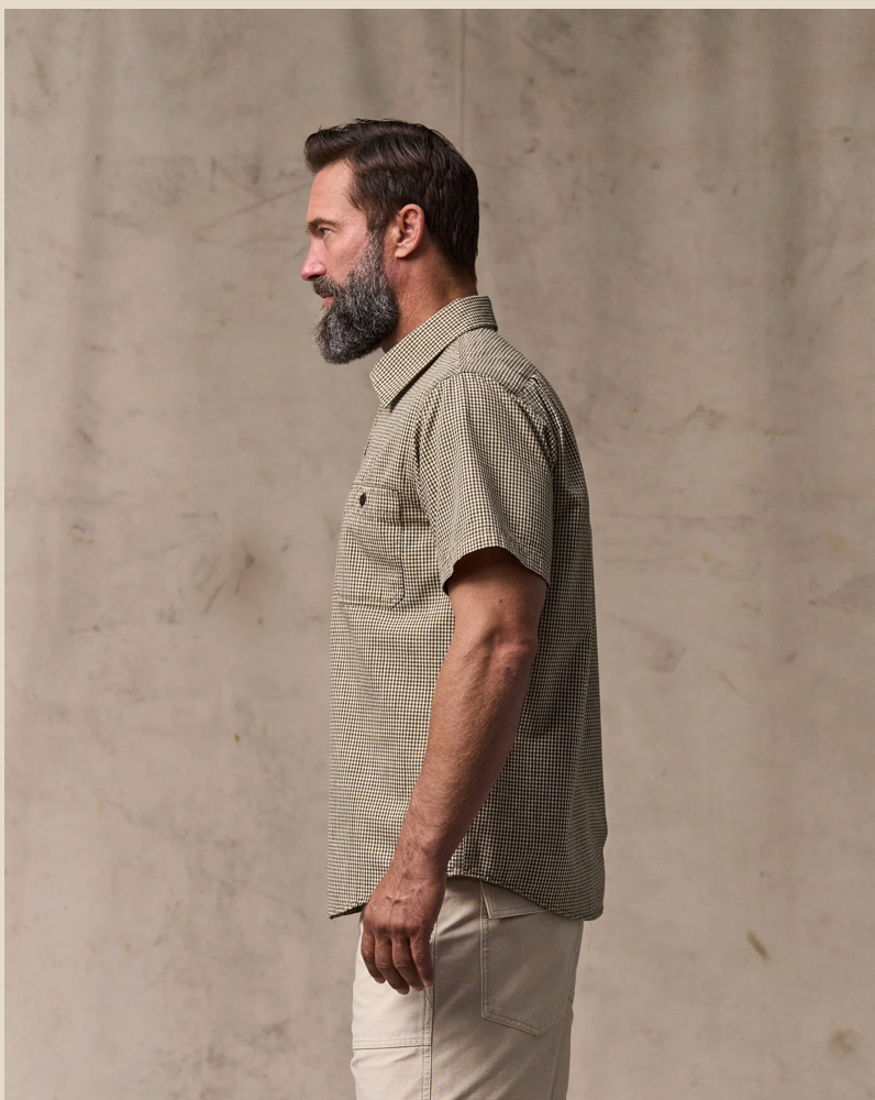 Filson Mens Short Sleeve Chambray Shirt