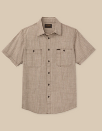 Filson Mens Short Sleeve Chambray Shirt
