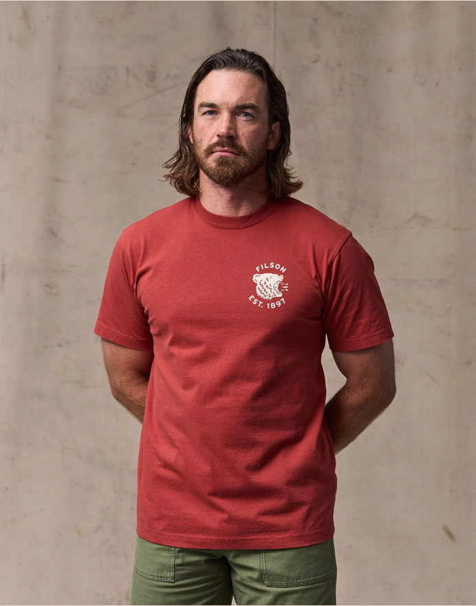 Filson Short Sleeve Bear Graphic T-Shirt