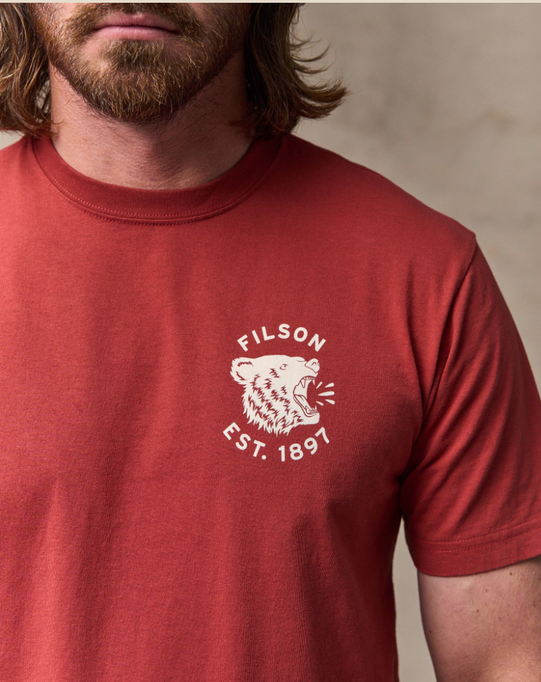 Filson Short Sleeve Bear Graphic T-Shirt