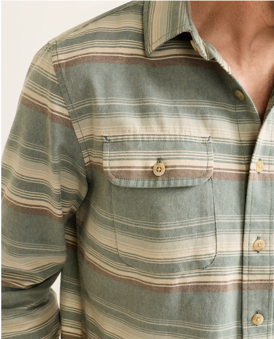 Pendleton Mens Stripe Beach Shack Shirt