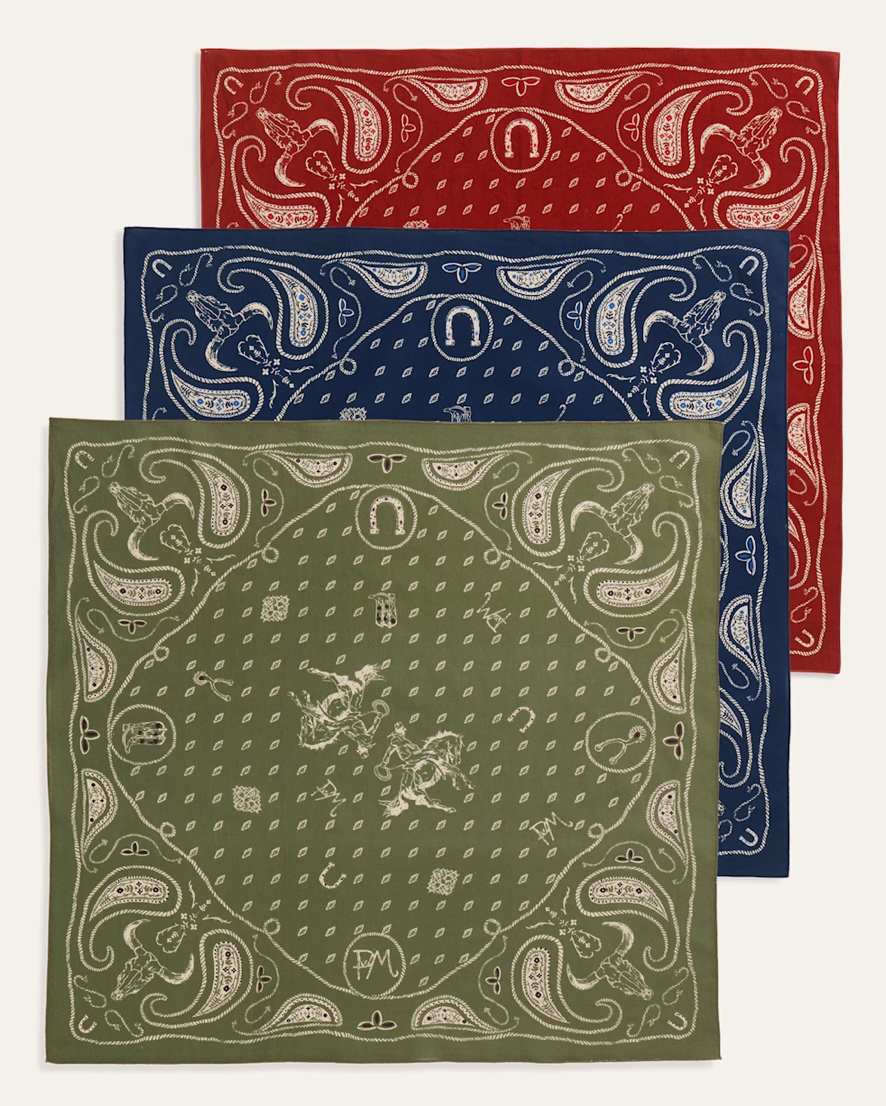 Pendleton Western Lasso 3-Pack Bandana
