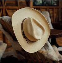 Stetson Sawmill Palm Leaf Straw Hat