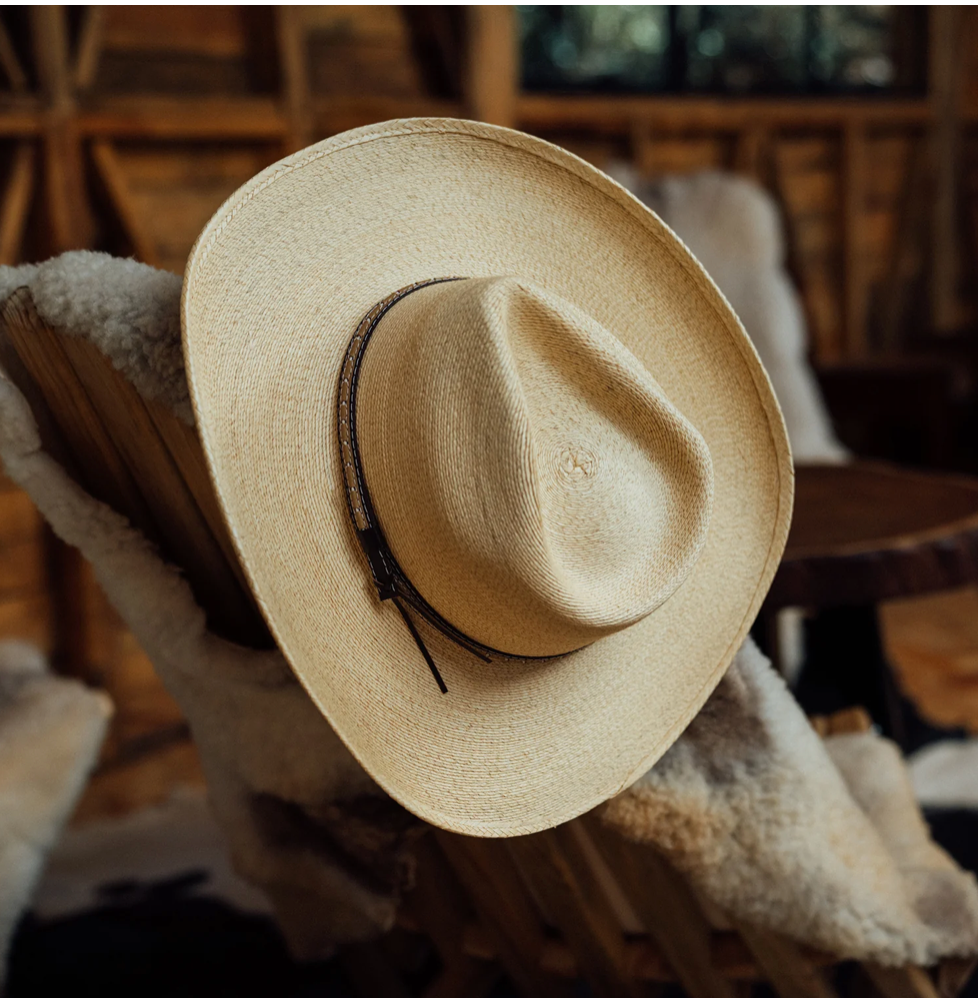 Stetson Sawmill Palm Leaf Straw Hat