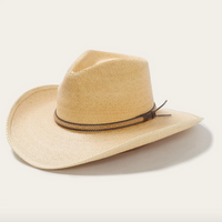 Stetson Sawmill Palm Leaf Straw Hat