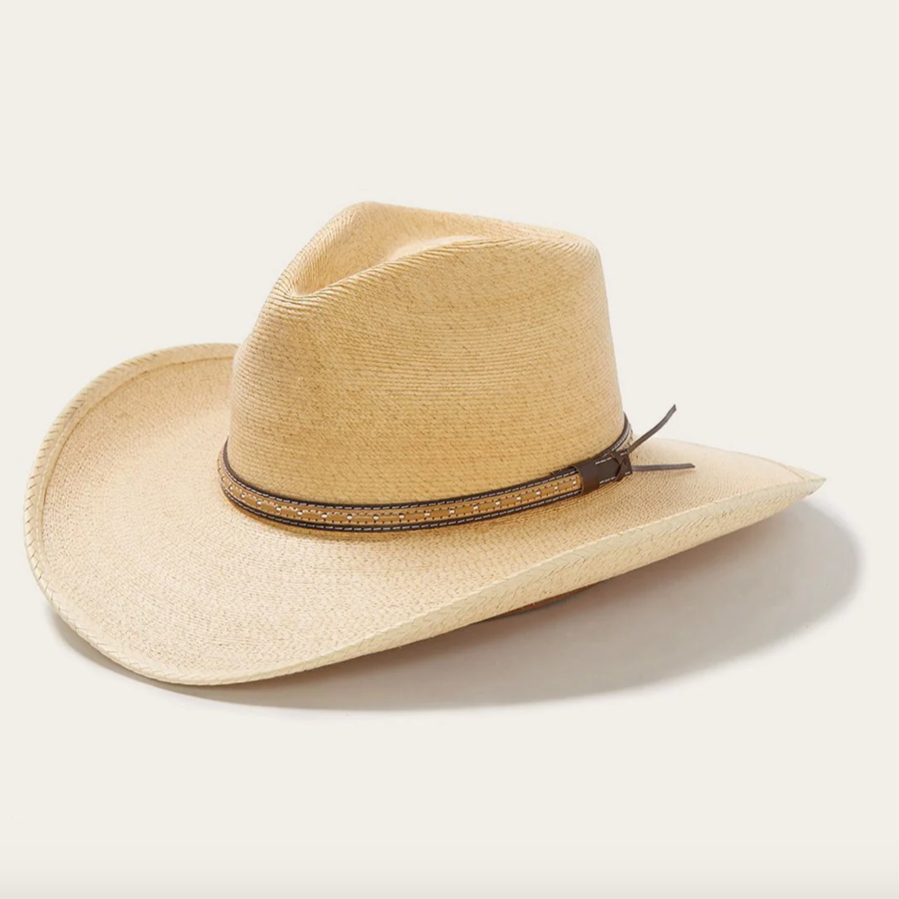 Stetson Sawmill Palm Leaf Straw Hat