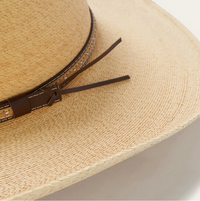 Stetson Sawmill Palm Leaf Straw Hat
