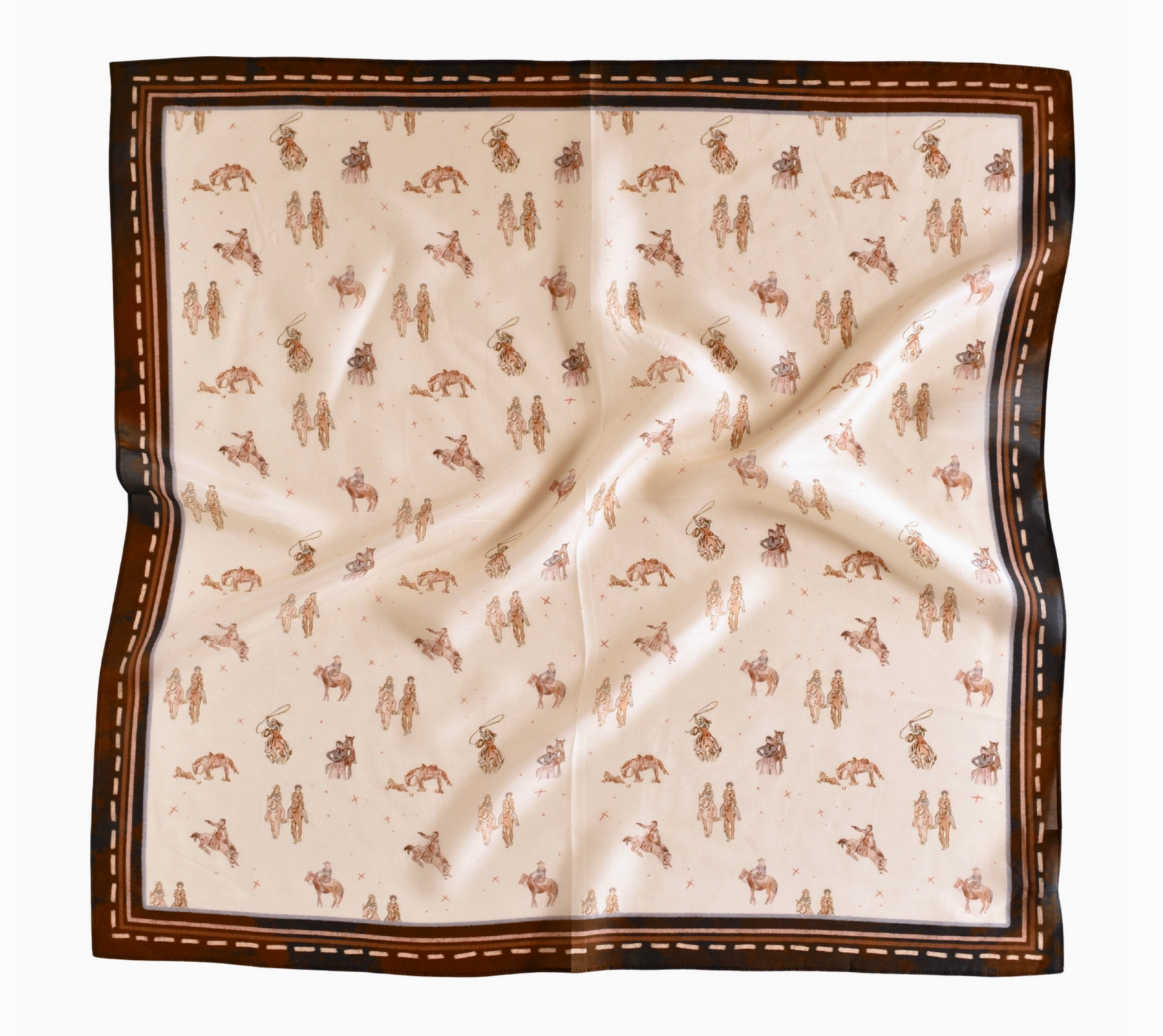 Tirzah Lane Art Tencel and Silk Scarf