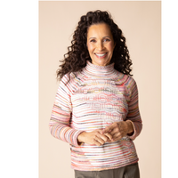 Habitat Womens Highland Hues Mixed Stitch Pullover