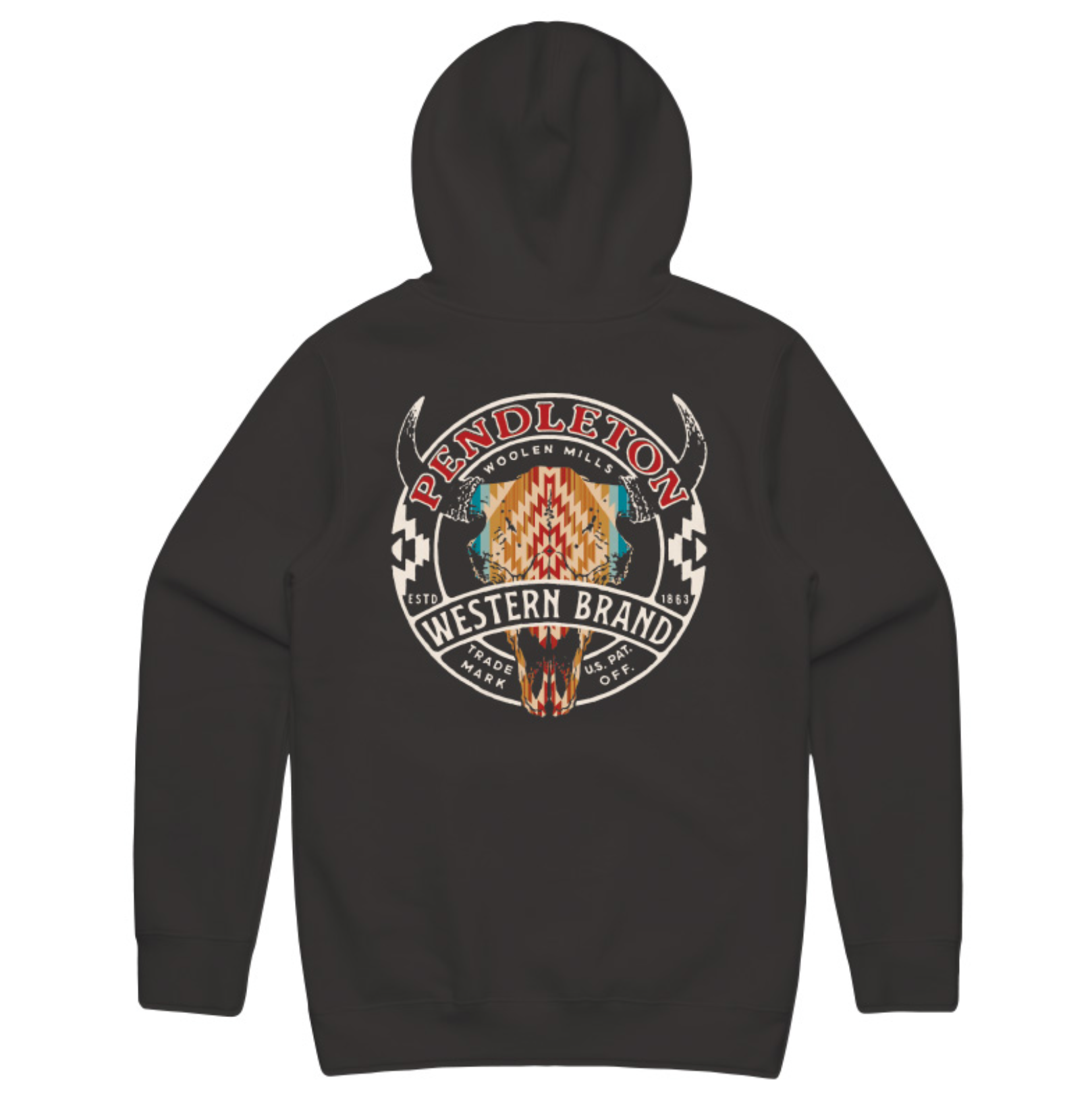 Pendleton Mens Western Brand Hoodie