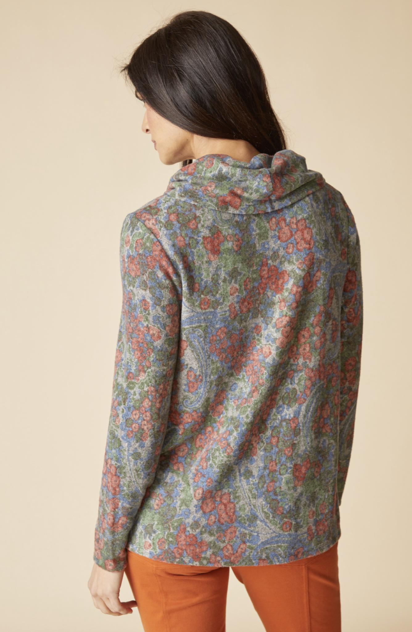 Habitat Womens Super Soft Fleece Cozy Cowl Top