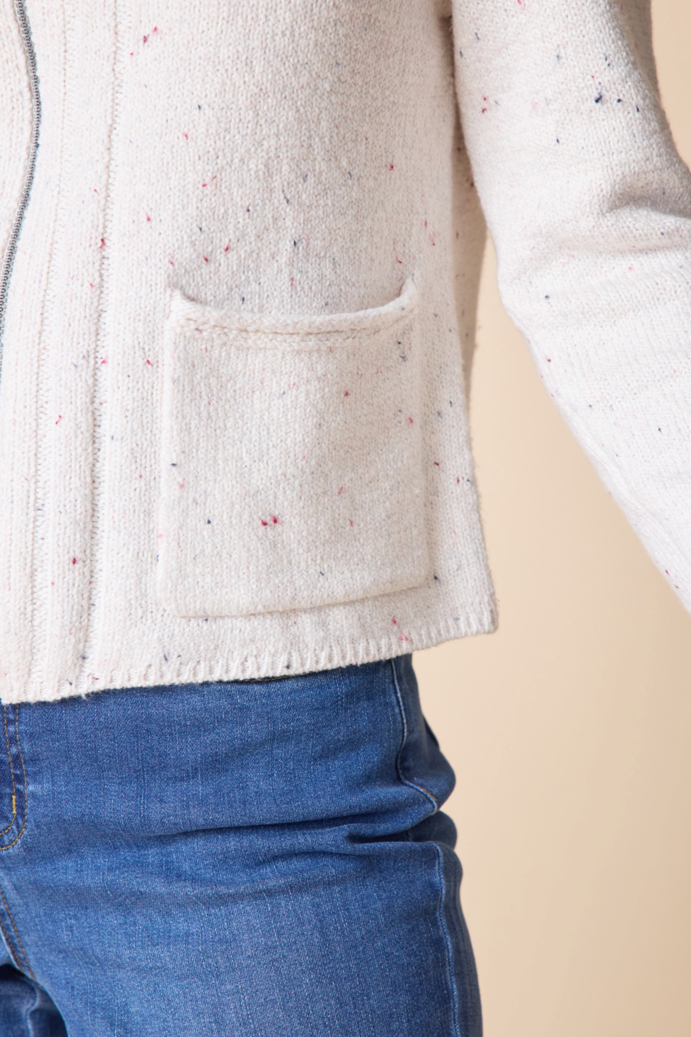 Habitat Womens Harvest Tweed Birchwood Cardigan