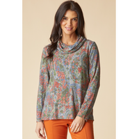 Habitat Womens Super Soft Fleece Cozy Cowl Top