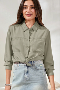 Tribal Womens Flowy Overshirt