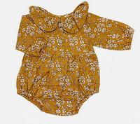 Olive and Cradle Floral Romper
