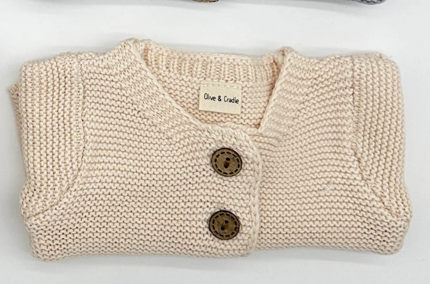 Olive and Cradle Baby Andi Knitted Cardigan