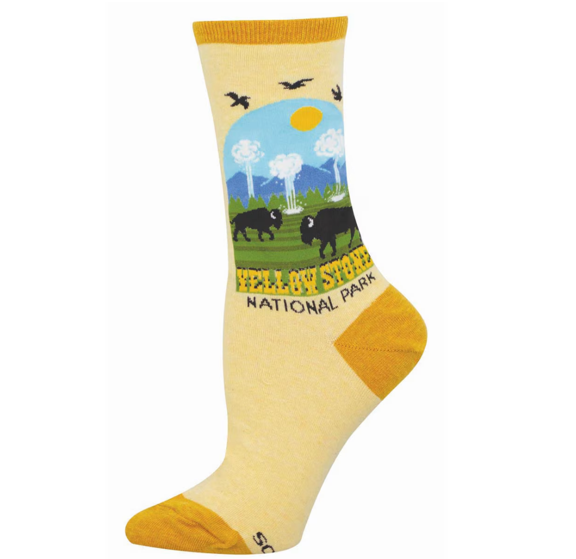 Socksmith Womens Yellowstone National Park Socks