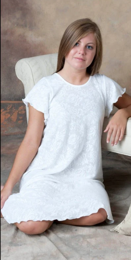 Simple Pleasures Womens 3/4 Gown