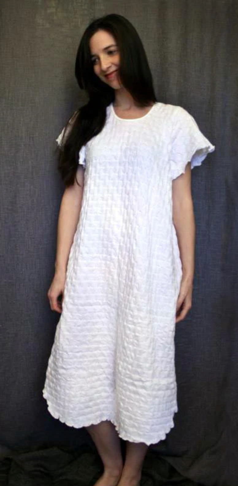 Simple Pleasures Womens 3/4 Gown