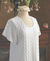 Simple Pleasures Womens 3/4 Gown