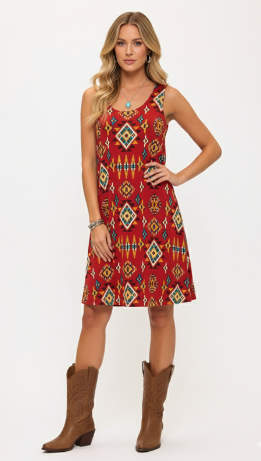 Jostar USA Midi Tank Dress