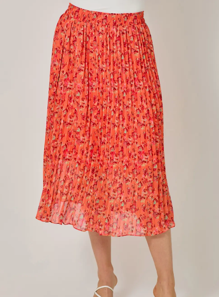 Womens Mystree Printed Chiffon Skirt