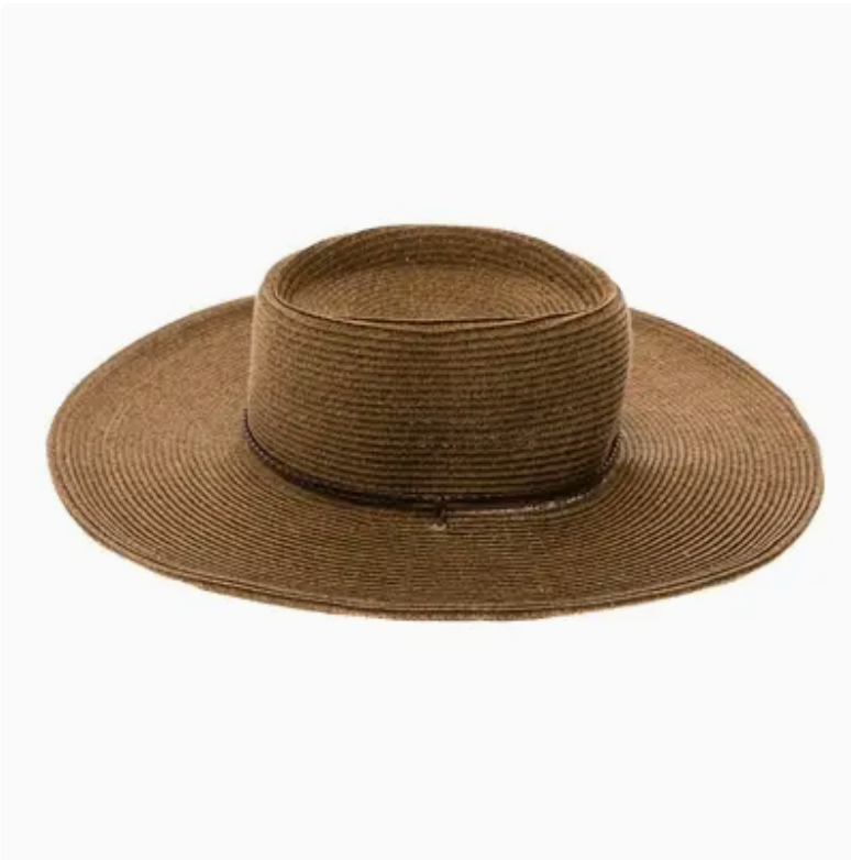 Womens Classic Wide Brim Sun Hat