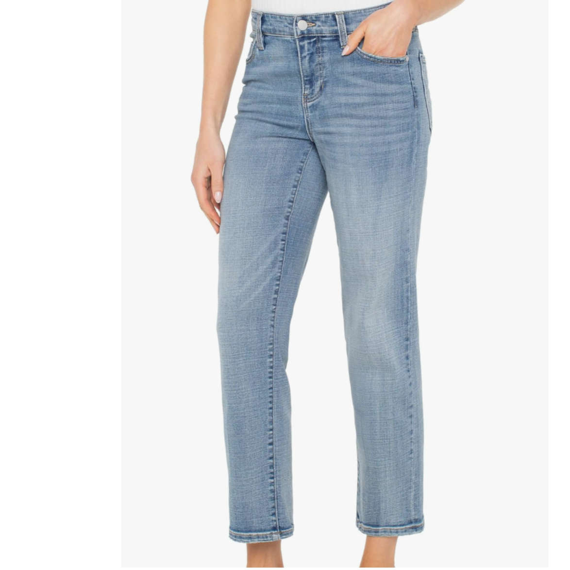 Liverpool Womens Kennedy Crop Straight Jean