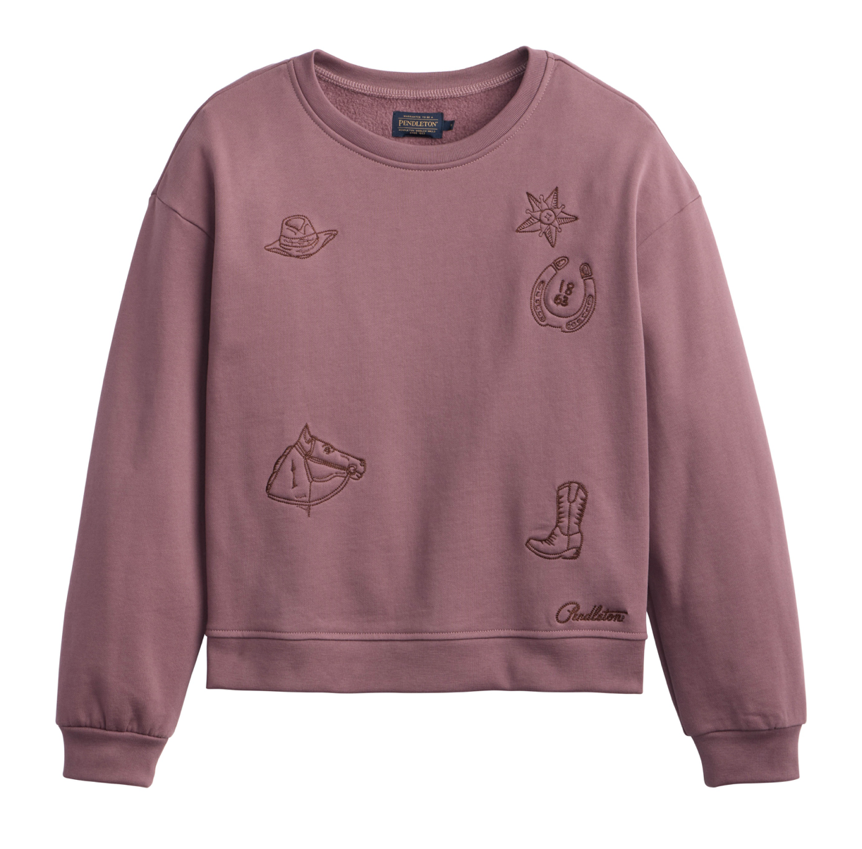 Pendleton Womens French Terry Pullover