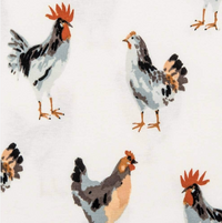 Milkbarn Zipper Footed Pajama Chicken