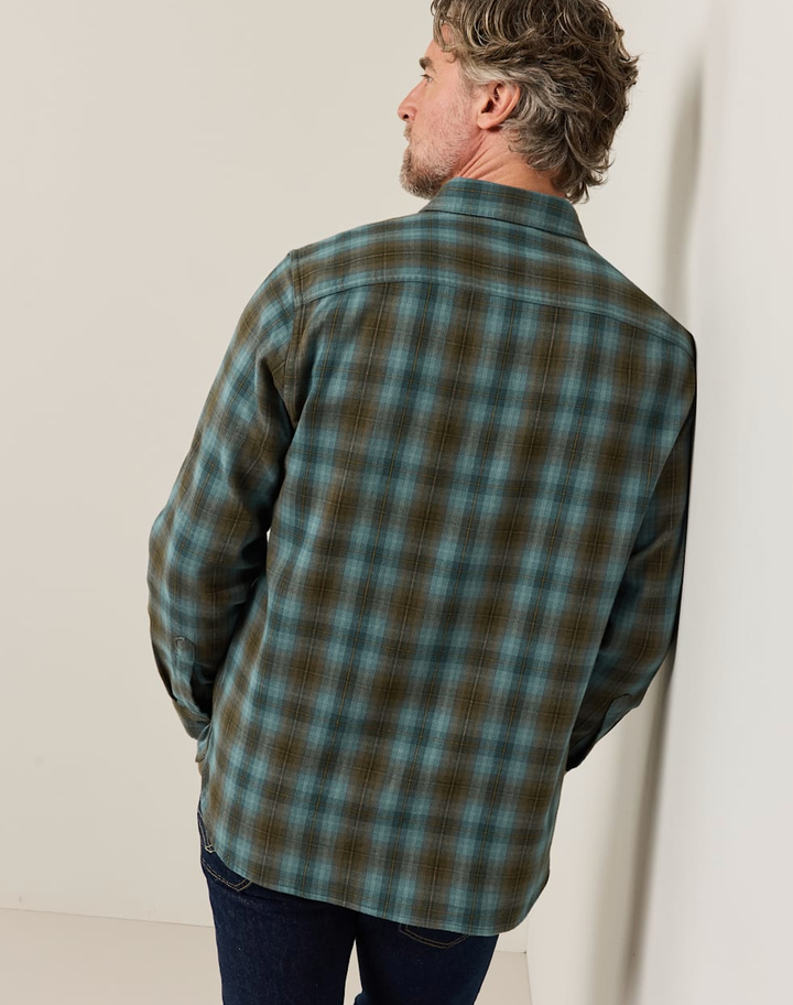 Pendleton Mens Burnside Double Brushed Flannel Shirt
