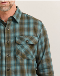 Pendleton Mens Burnside Double Brushed Flannel Shirt