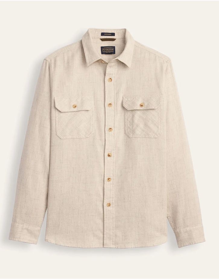 Pendleton Mens Burnside Double Brushed Flannel Shirt