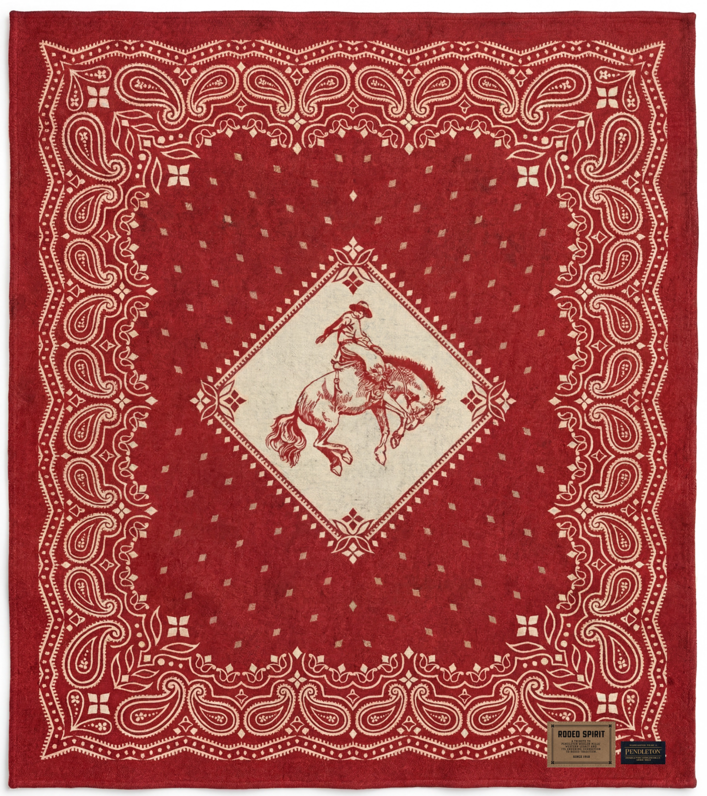 Pendleton Rodeo Spririt Red Throw
