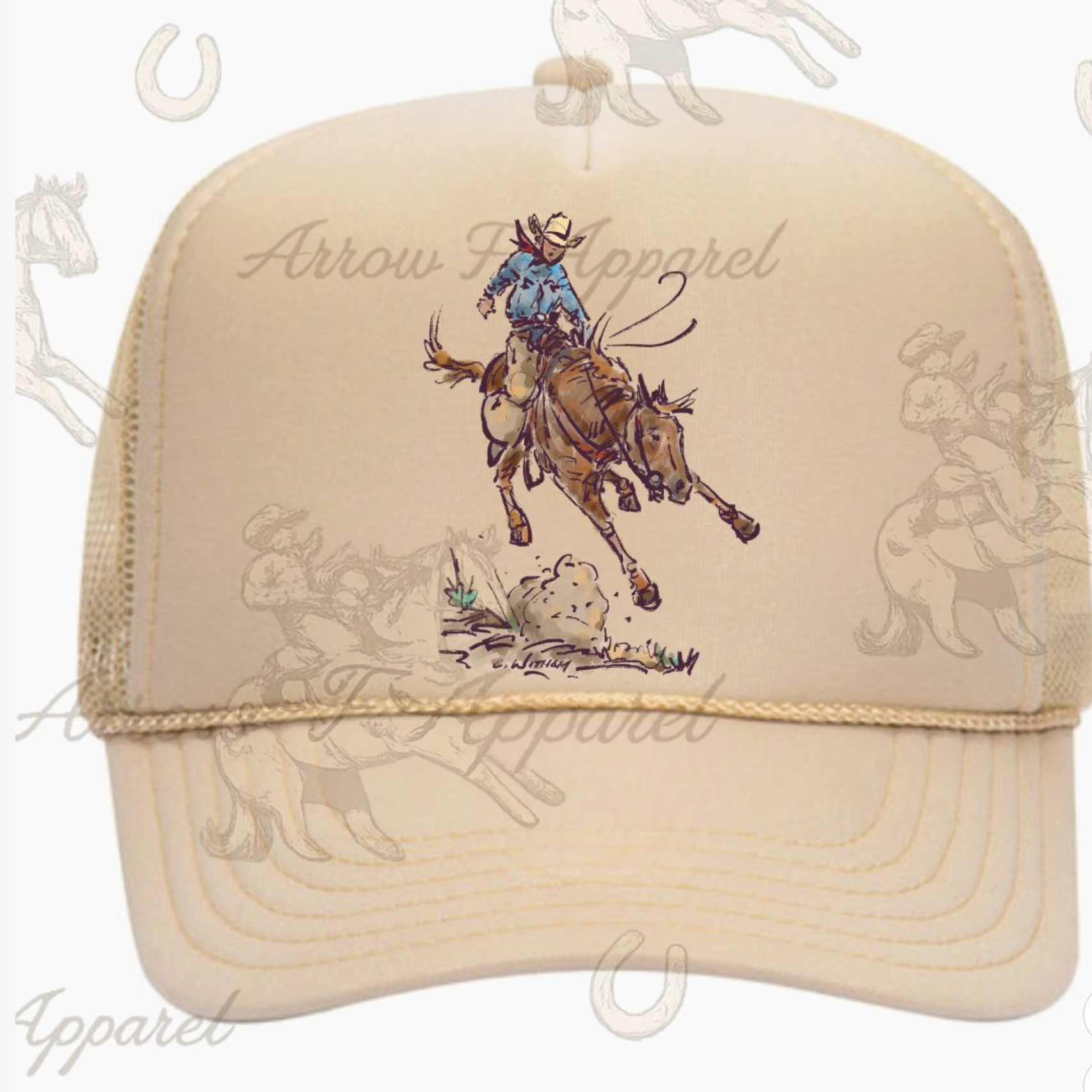 Down N Out Trucker Hat