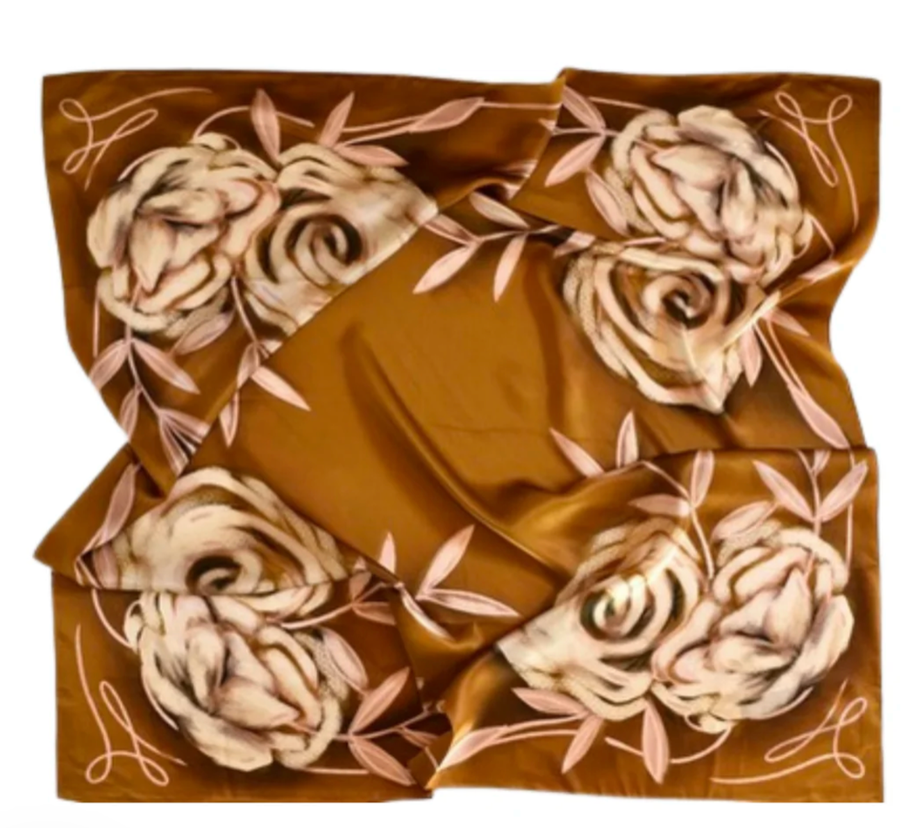 Tirzah Lane Art Tencel and Silk Scarf