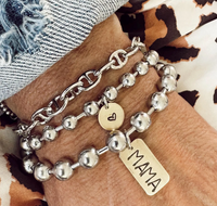 Sosobella Steel Mama Bracelet
