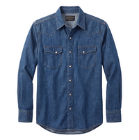 Pendleton Mens Gambler Denim Shirt