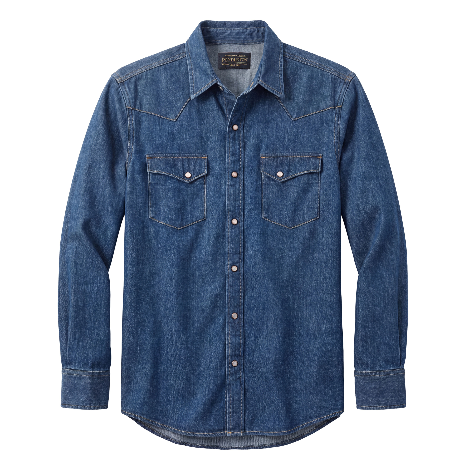 Pendleton Mens Gambler Denim Shirt