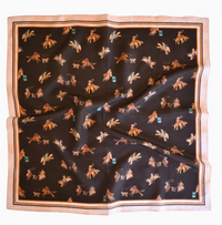 Tirzah Lane Art Tencel and Silk Scarf