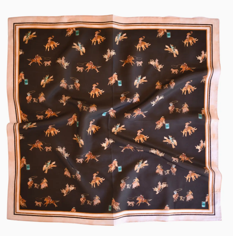 Tirzah Lane Art Tencel and Silk Scarf