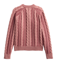 Pendleton Womens Cotton Cable Cardigan Sweater