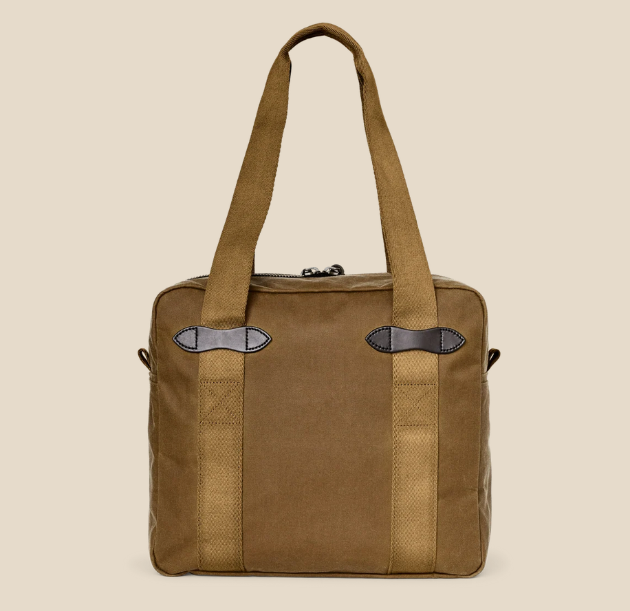 Filson Tin Cloth Tote Bag with Zipper